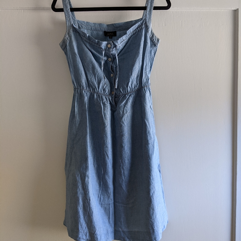 APC Chambray Dress, size XS